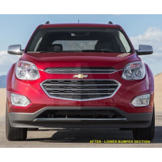 Front Chrome Bumper Trim for 2016-2017 Chevrolet Equinox
