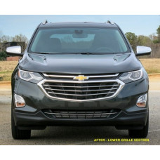 Front Lower Chrome Grille Trim for 2018-2021 Chevrolet Equinox