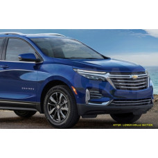 Front Lower Chrome Grille Trim for 2022-2024 Chevrolet Equinox LS LT Premium