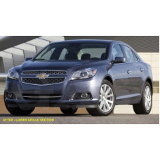 Front Lower Chrome Grille Trim for 2013 Chevrolet Malibu