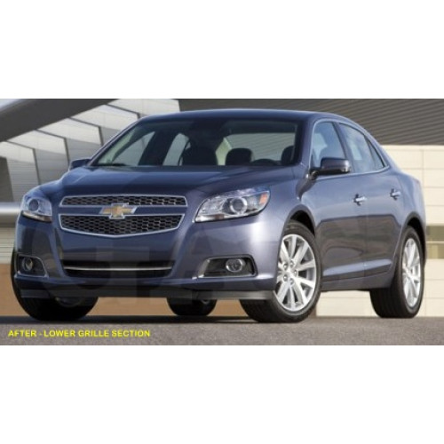 Front Lower Chrome Grille Trim for 2013 Chevrolet Malibu
