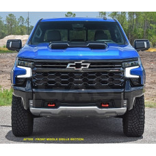 Front Chrome Grille Trim for 2022-2025 Chevrolet Silverado ZR2