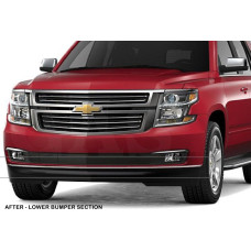 Front Chrome Bumper Trim for 2015-2020 Chevrolet Suburban