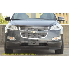 Front Lower Chrome Grille Trim for 2009-2012 Chevrolet Traverse