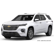 Front Lower Chrome Grille Trim for 2022-2023 Chevrolet Traverse