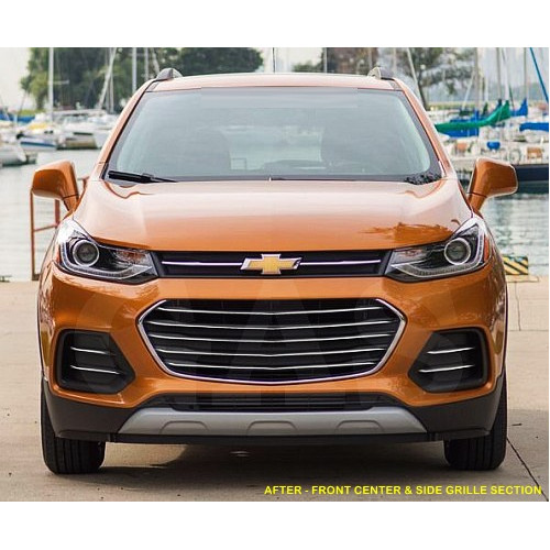 Front Chrome Grille Trim for 2017-2022 Chevrolet Trax