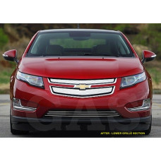 Front Lower Chrome Grille Trim for 2011-2015 Chevrolet Volt