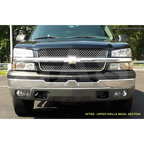 Front chrome bezel grille Trim for 2002-2006 Chevrolet Avalanche