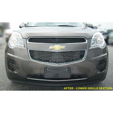 Front Lower Chrome Grille Trim for 2010-2015 Chevrolet Equinox