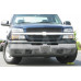 Front chrome bezel grille Trim for 2004-2005 Chevrolet Silverado