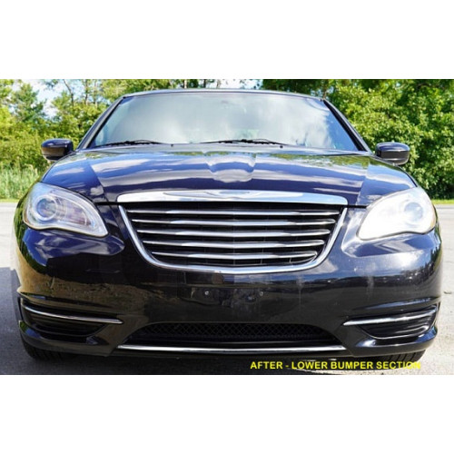 Front Chrome Bumper Trim for 2011-2014 Chrysler 200