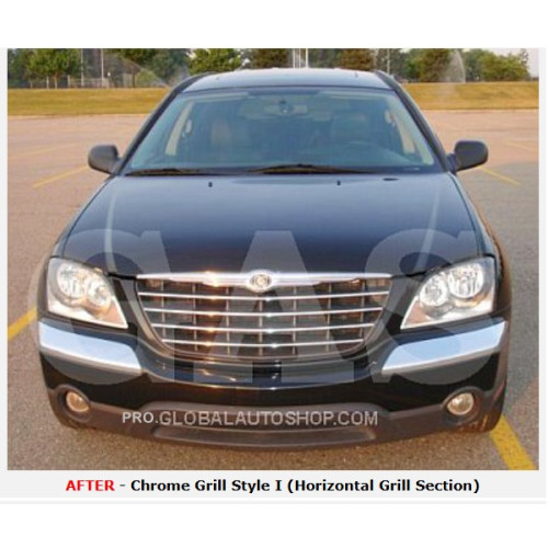 Front Chrome Grille Trim for 2004-2008 Chrysler Pacifica
