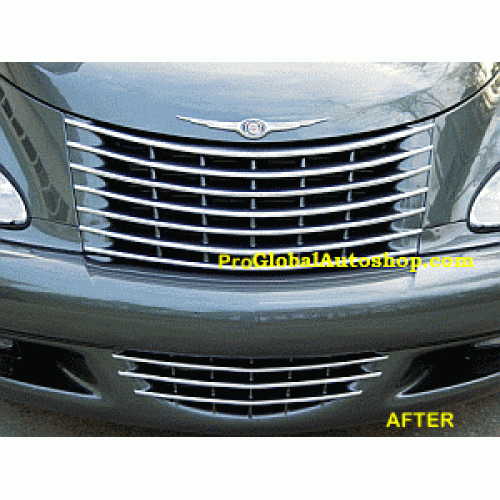 Front Chrome Grille Trim for 2000-2010 Chrysler PT Cruiser