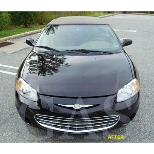Front Lower Chrome Grille Trim for 2001-2003 Chrysler Sebring