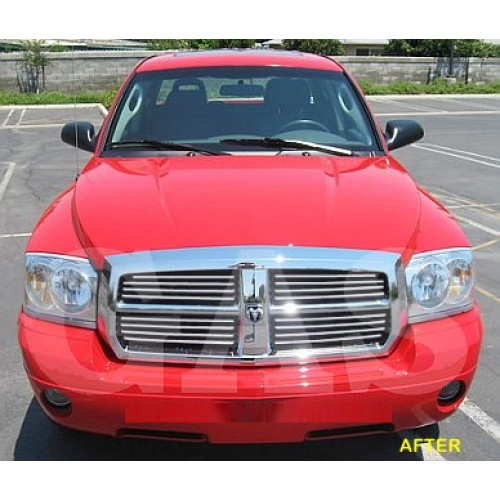 Front Chrome Grille Trim for 2005-2007 Dodge Dakota