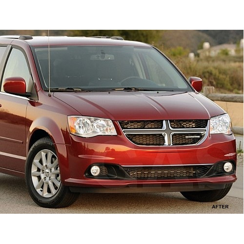 Front Chrome Bumper Trim for 2011-2020 Dodge Grand Caravan