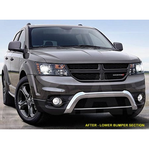 Front Chrome Bumper Trim for 2014-2020 Dodge Journey
