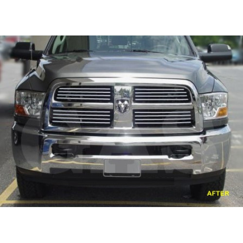 Front Chrome Grille Trim for 2009-2010 Dodge Ram