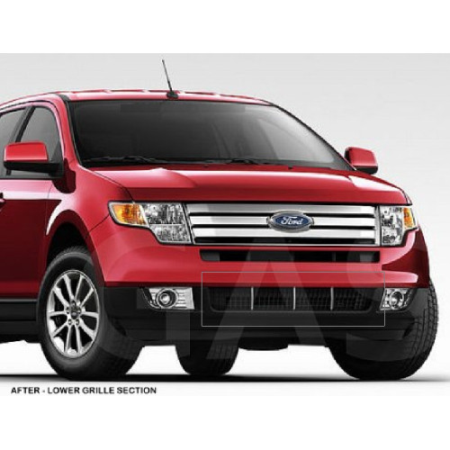 Front Lower Chrome Grille Trim for 2007-2010 Ford Edge