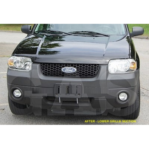 Front Lower Chrome Grille Trim for 2001-2007 Ford Escape