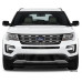 Front Middle Chrome Grille Trim for 2016-2019 Ford Explorer