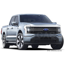 Front Upper Chrome Grille Trim for 2022+ Ford F150 Lightning