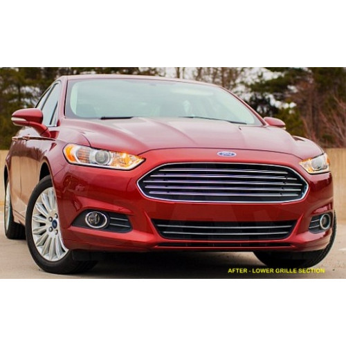 Front Chrome Grille Trim for 2013-2016 Ford Fusion Front Chrome Grille Trim for 2013-2016 Ford Fusion