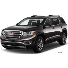 Front Lower Chrome Bumper Trim for 2017-2019 GMC Acadia