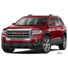 Front Lower Chrome Grille Trim for 2020-2023 GMC Acadia