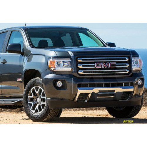 Front Lower Chrome Grille Trim for 2015-2022 GMC Canyon