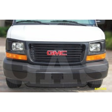 Front Upper Chrome Grille Trim for 1996-2002 GMC Savana