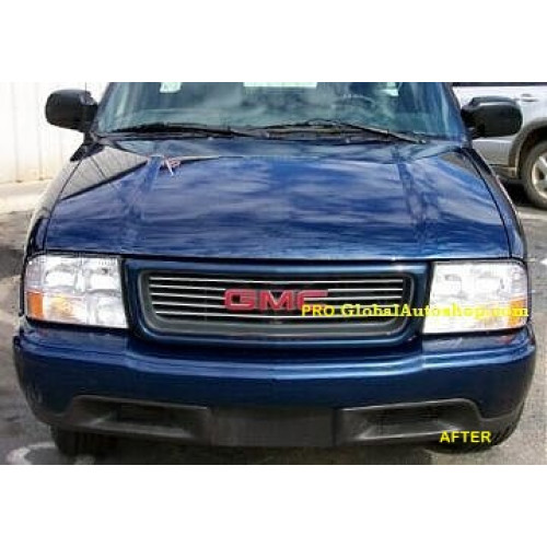 Front Upper Chrome Grille Trim for 1995-2004 GMC Sonoma