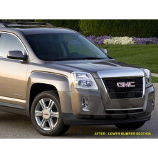 Front Chrome Bumper Trim for 2010-2015 GMC Terrain
