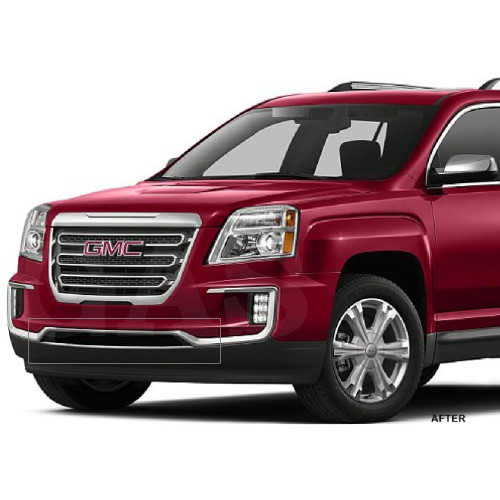 Front Chrome Bumper Trim for 2016-2017 GMC Terrain
