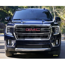 Front Lower Chrome Grille Trim for 2021-2024 GMC Yukon