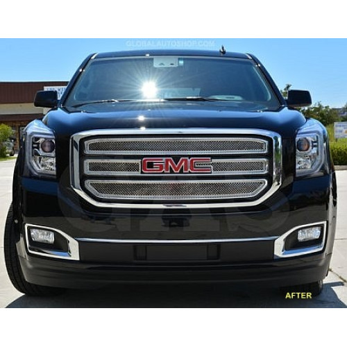 Front Chrome Bumper Trim for 2015-2020 GMC Yukon