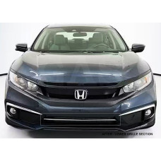 Front Lower Chrome Grille Trim for 2019-2020 Honda Civic Coupe