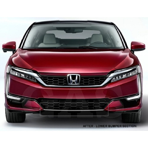 Front Chrome Bumper Trim for 2017-2021 Honda Clarity Sedan