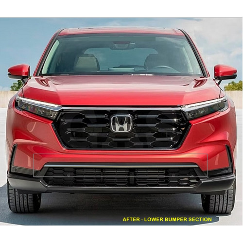 Front Chrome Bumper Trim for 2023-2025 Honda CR-V