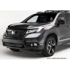 Front Lower Chrome Grille Trim for 2019-2021 Honda Passport