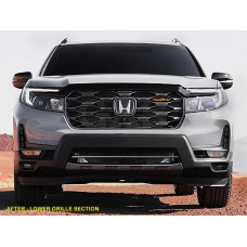 Front Lower Chrome Grille Trim for 2022-2025 Honda Passport
