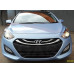 Front Lower Chrome Grille Trim for 2012-2014 Hyundai I30
