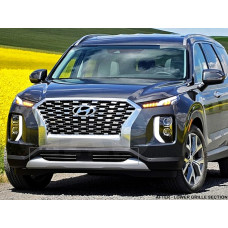 Front Lower Chrome Grille Trim for 2020-2022 Hyundai Palisade